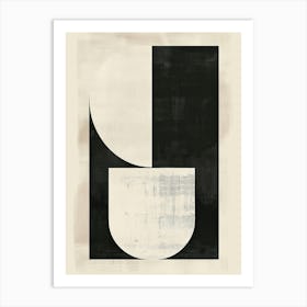 Ormoc Stone Park Bauhaus Minimalist Art Print