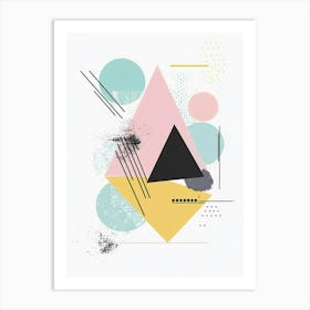 Abstract Geometric Pattern 22 Art Print