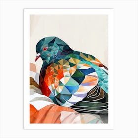 Dove bird animal illustration art 1 Art Print