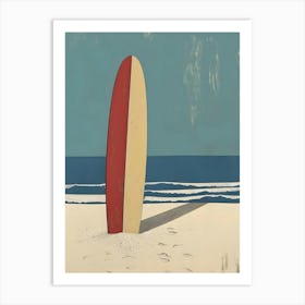 Surfboard 1 Art Print