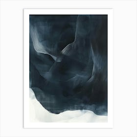 'Black Ice' Art Print