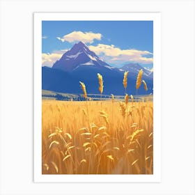 Wheat Field Art Print