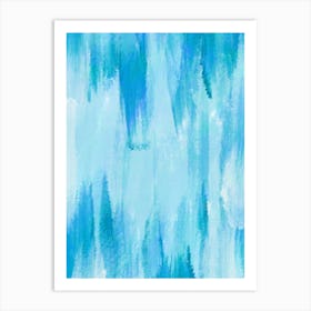 Blue Cave Art Print