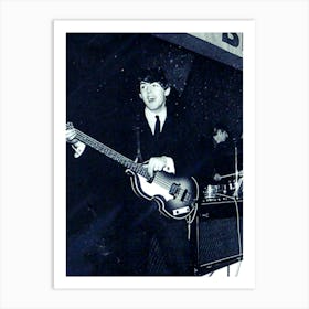 Paul McCartney the beatles 1 Art Print