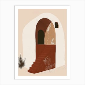 Doorway To The Desert Art Print