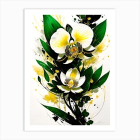 Orchids 1 Art Print