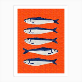 Sardines 15 Art Print