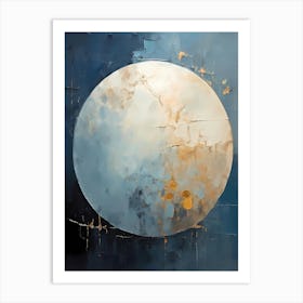 Moon Art Art Print