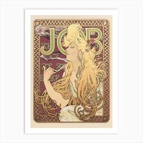 Job (1896), Alphonse Mucha Art Print