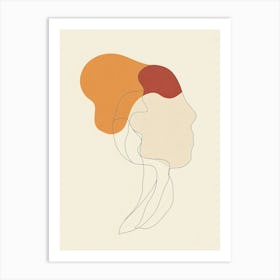 Portrait Of A Woman 18 Art Print