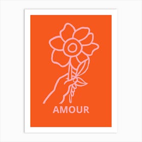 Amour Art Print