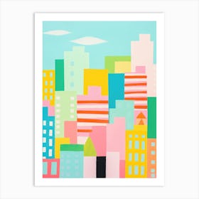 Singapore Colourful View 3 Art Print