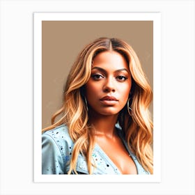 Beyonce Art Print