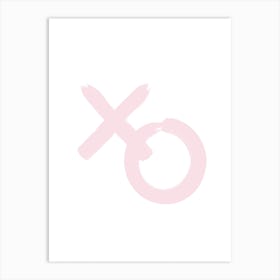 Pink Xo Art Print