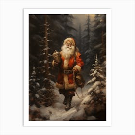 Santa Claus 1 Art Print