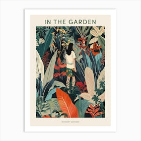 In The Garden Poster Bodnant Gardens 1 Art Print