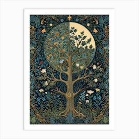 William Morris Tree Of Life 5 Art Print