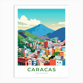 Venezuela Caracas Travel 1 Art Print