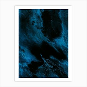 Blue Water 9 Art Print