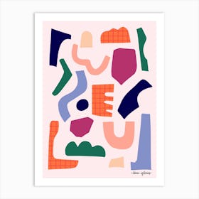 Abstract Shapes 4 Art Print