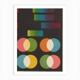 Color Circles Art Print