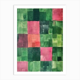 Squares 16 Art Print