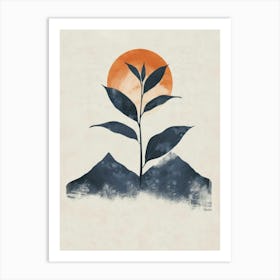 Plant In The Sun Art Print