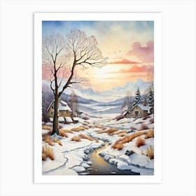 Winter Landscape 1 Art Print