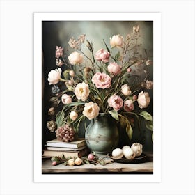 Flowers In A Vase 2 Art Print