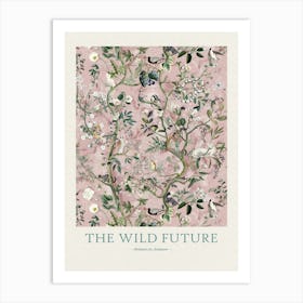 The Wild Future pink Art Print