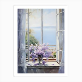 Lilacs In The Window Art Print