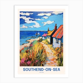 Southend On Sea England 5 Uk Travel Poster Art Print