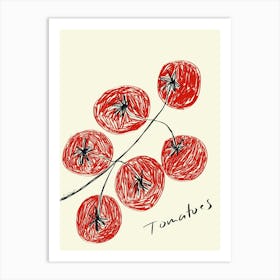 Tomatoes Art Print