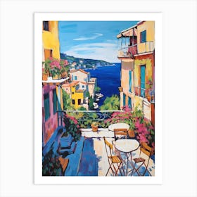 Sorrento Italy 4 Fauvist Painting Art Print