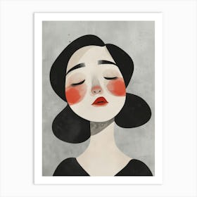 Asian Woman 36 Art Print