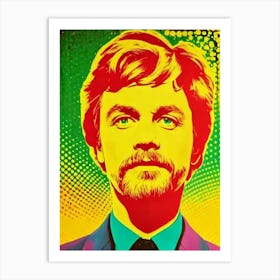 Mark Hamill Colourful Pop Movies Art Movies Art Print