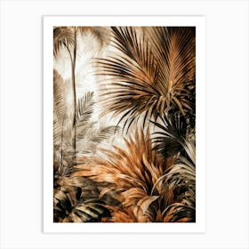 Tropical Jungle nature forest botany Art Print