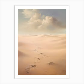 Sand Dunes Art Print