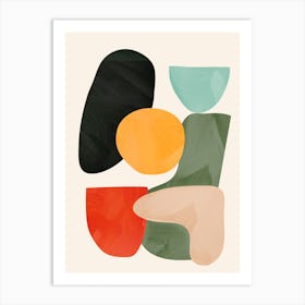 Minimal Abstract Shapes 35 Art Print