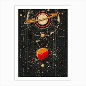 Saturn 3 Art Print