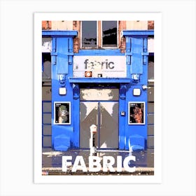 Fabric, Nightclub, Club, Wall Print, Wall Art, Print, London, Art Print