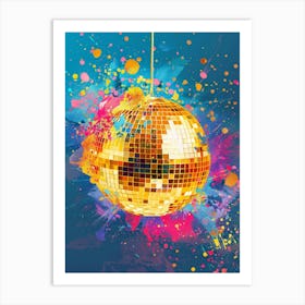 Disco Ball 31 Art Print