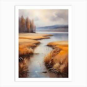 Autumn Landscape . 1 Art Print