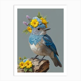 Blue Jay 4 Art Print