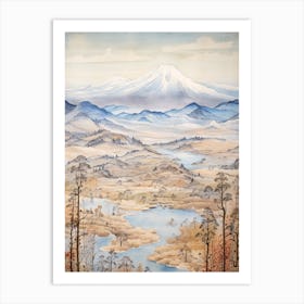 Fuji Hakone Izu National Park Japan 5 Art Print