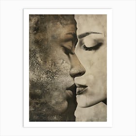 Two Faces 4 Art Print