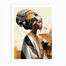 A Tapestry of Style and Tradition Art Print