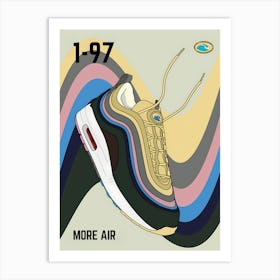 Nike Airspon 97 Art Print