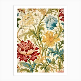 Floral Pattern 30 Art Print