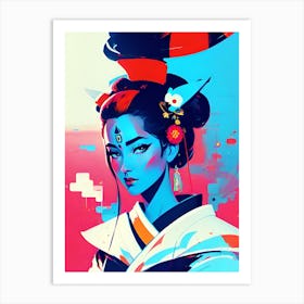 Asian Girl 10 Art Print